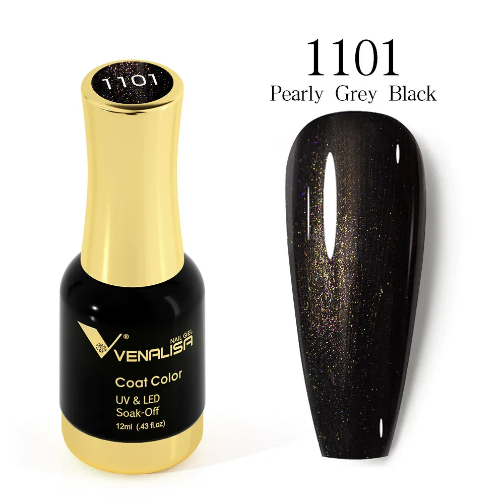 #1004 VENALISA Nail Gel Polish Hema TPO Free Semi Permanent Jelly Nude Pink Color Soak Off UV LED Ultra Diamond Varnish 12ml