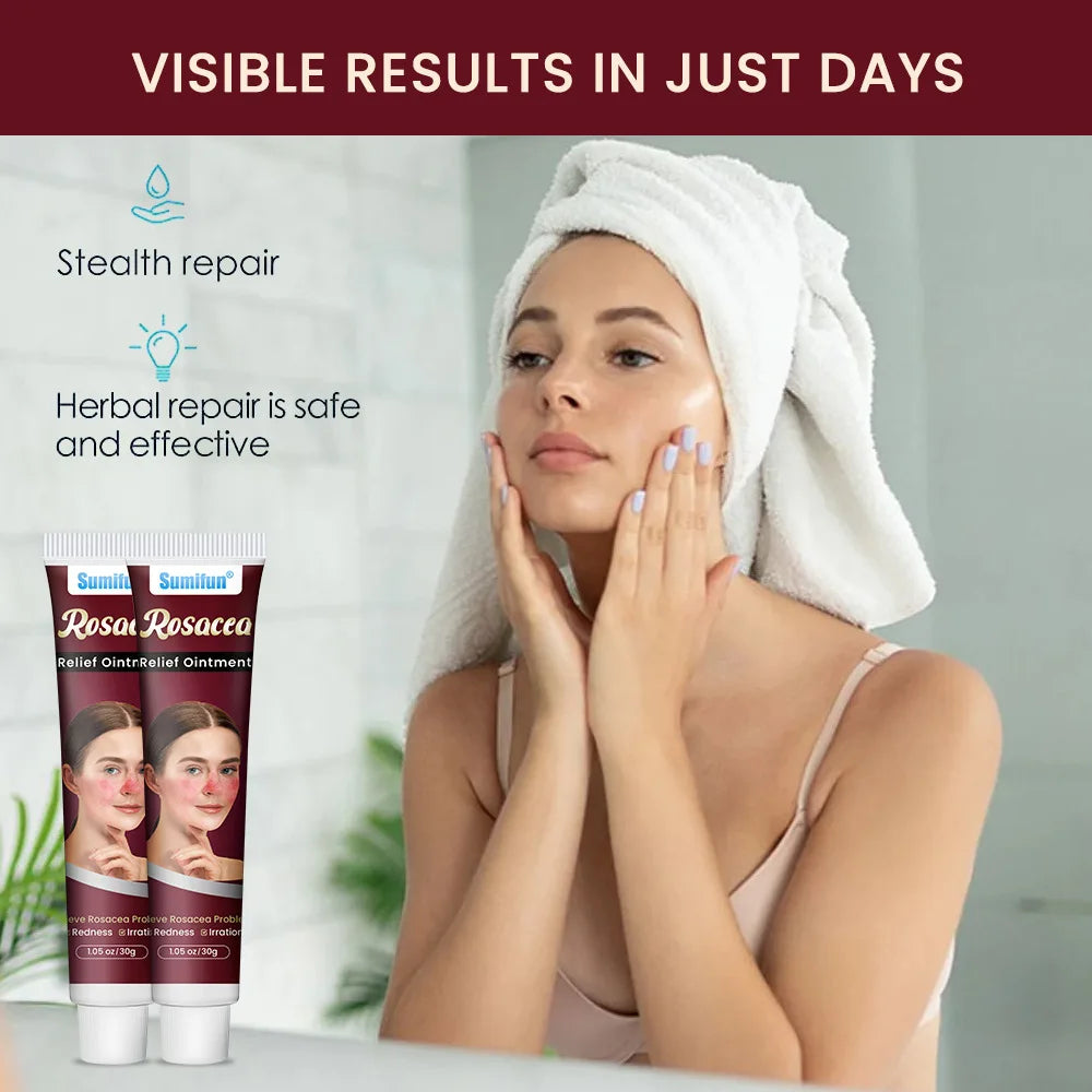 Repair Facial Redness Cream Instant Spider Vein Remove Sensitive Skin Sooth Anti Redness Rosacea Treat Lotion Korean Cosmetics