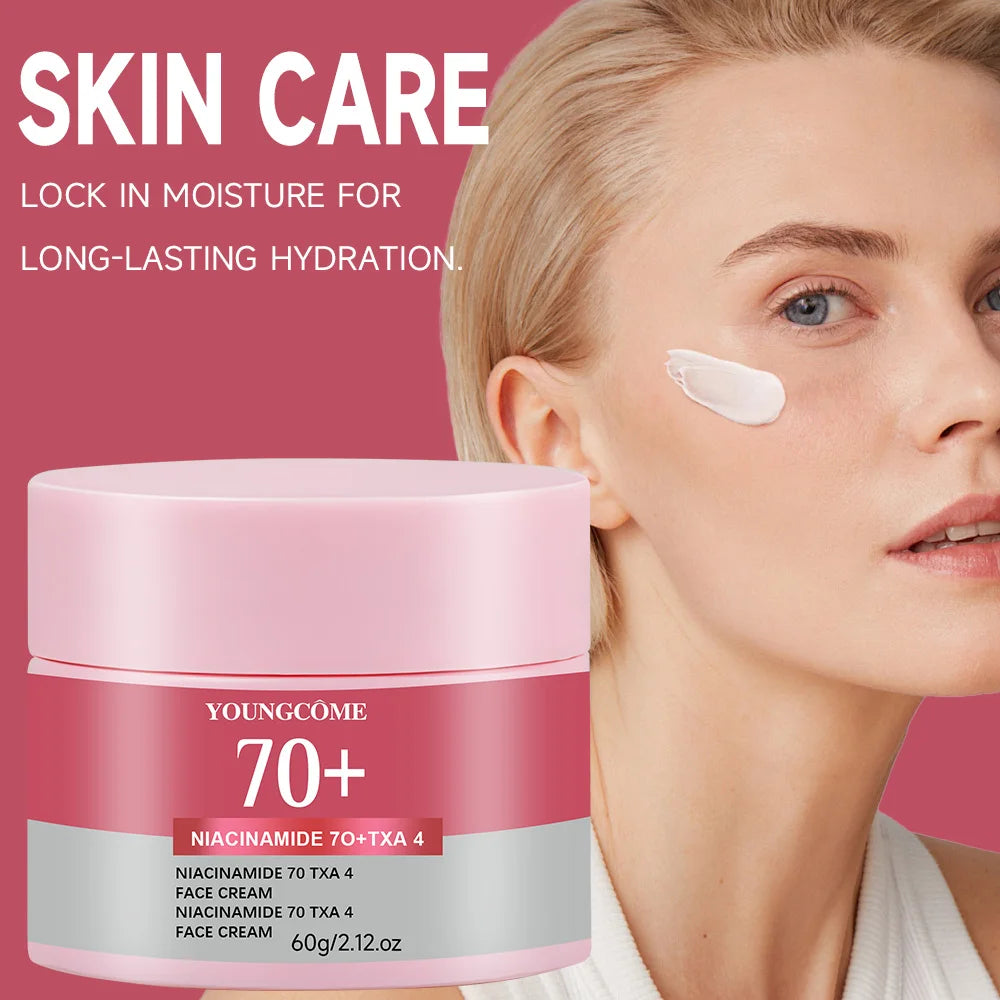 Nicotinamide Cream Essence Set Whitening Freckle Cream Remove Melasma Dark Spots Melanin Anti-Aging Shrink Pores Moisturizing