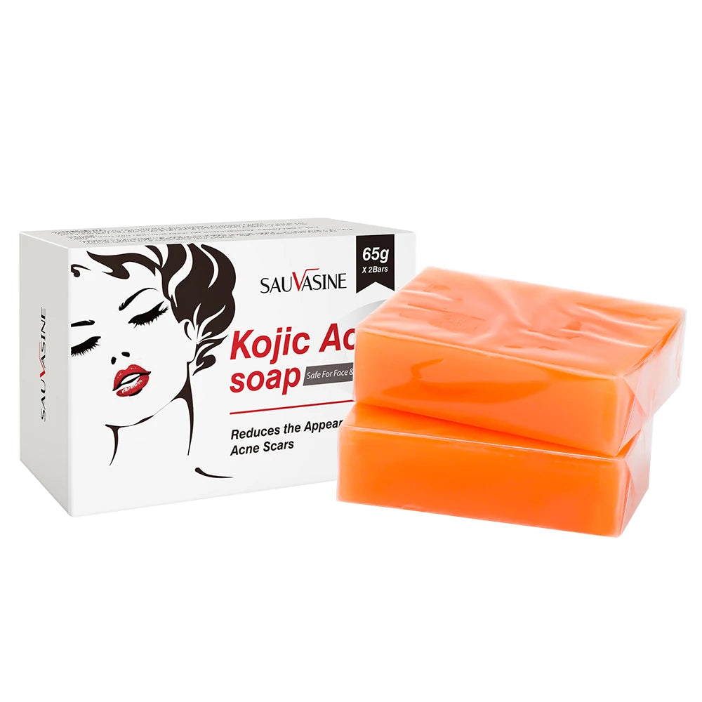 Kojic Acid Whitening Face Cream&Serum Lightening Skin Dark Spots Skin Brightening Firming Facial Moisturizing Cream Clean Soap