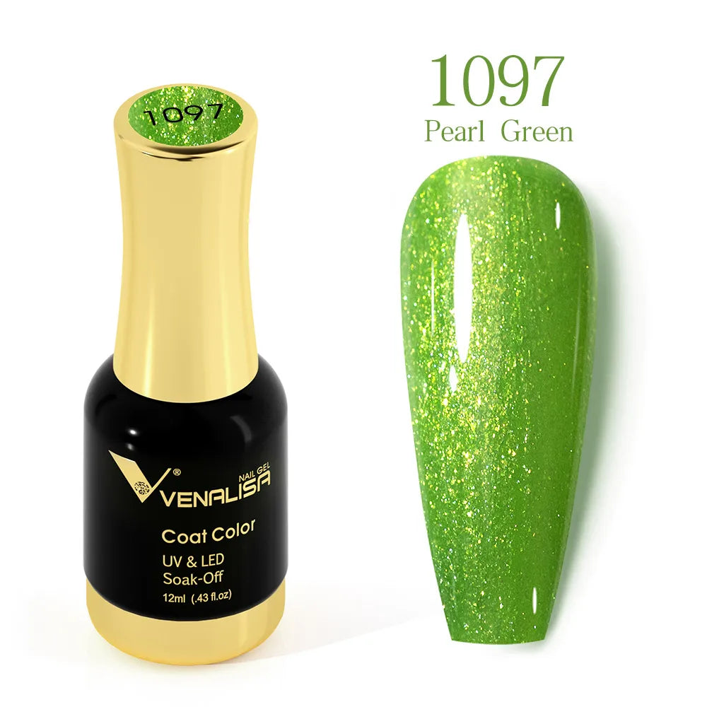 #1004 VENALISA Nail Gel Polish Hema TPO Free Semi Permanent Jelly Nude Pink Color Soak Off UV LED Ultra Diamond Varnish 12ml