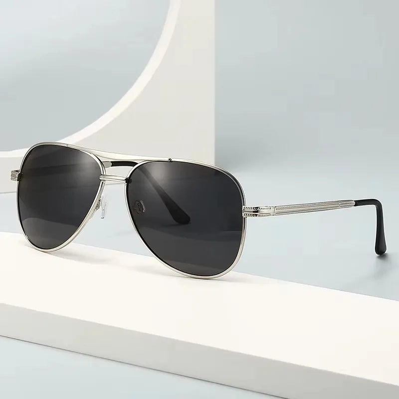 Brand Design Pilot Polarized Sunglasses For Men Women Fashion Trend Outdoor Cycling Car Driving Sun Glasses Goggle Eyewear 2025