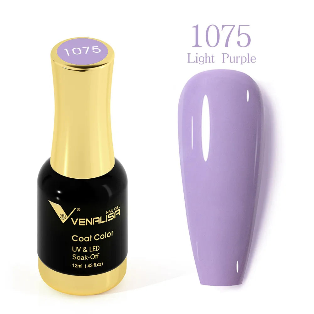 #1004 VENALISA Nail Gel Polish Hema TPO Free Semi Permanent Jelly Nude Pink Color Soak Off UV LED Ultra Diamond Varnish 12ml