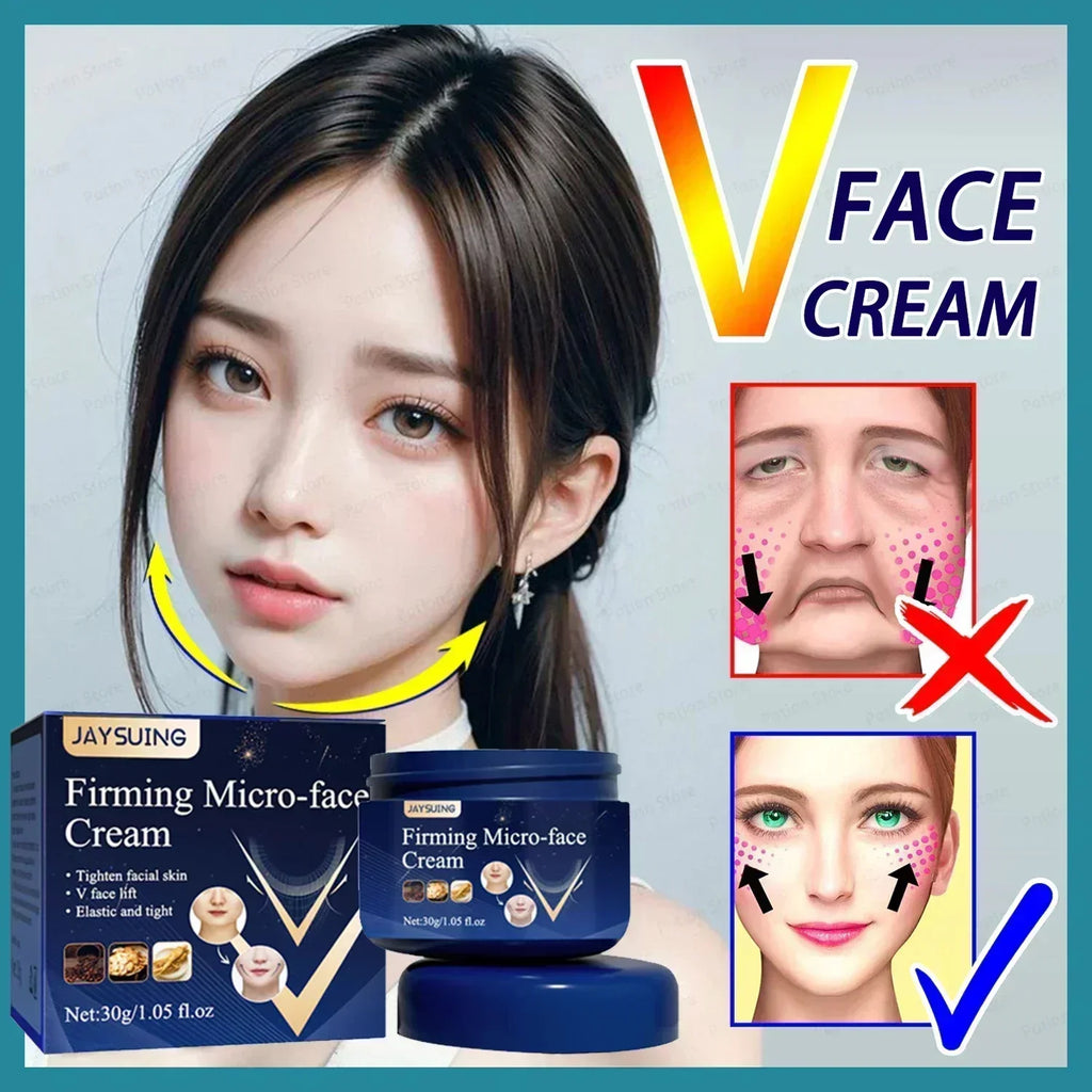 NewFirming Face-lift Slimming Cream V-Shape Slimming Removal Masseter Muscle Double Chin Face Fat Burning Anti-aging Products 3