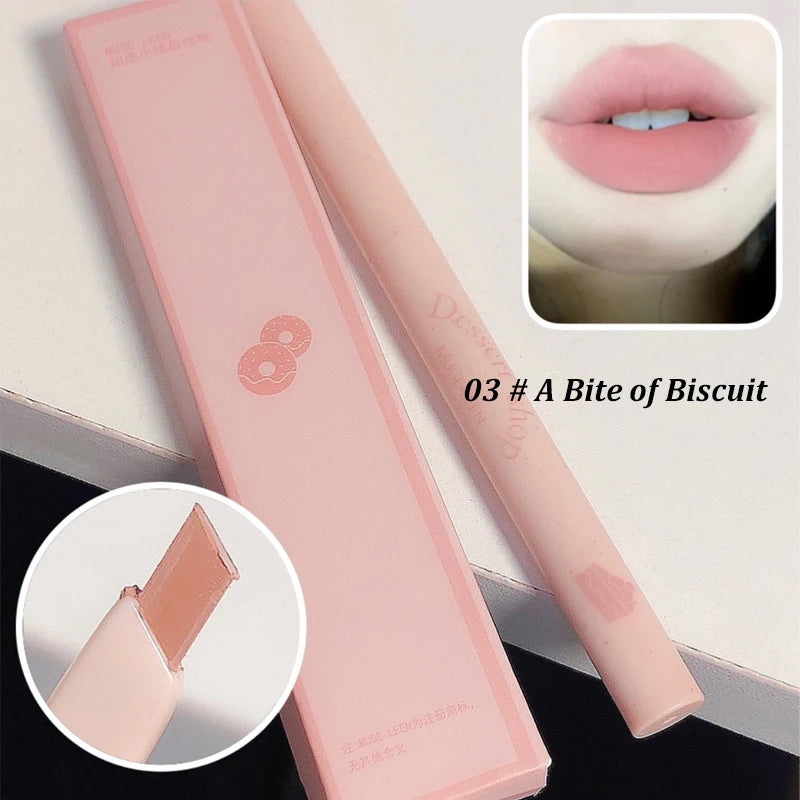 Dessert Lip Liner Automatic rotating waterproof lasting no color outline lip lipstick pen