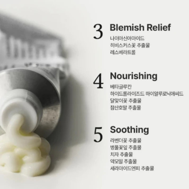 Korean 345 Relief Cream and 147 Barrier Cream Daily Skin Barrier Care Niacinamide Moisturize Cream Deep Hydrating Face Care 50ml