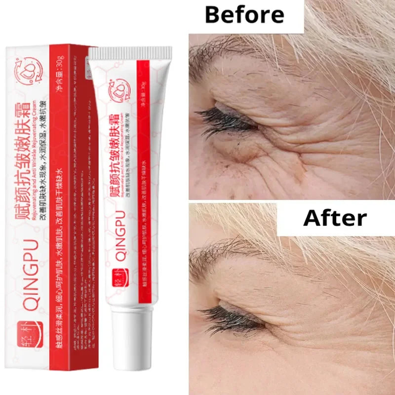 Instant Wrinkle Remover Face Cream Anti Aging Firming Lifting Fade Fine Lines Whitening Moisturizing Brighten Tighten Skin Care