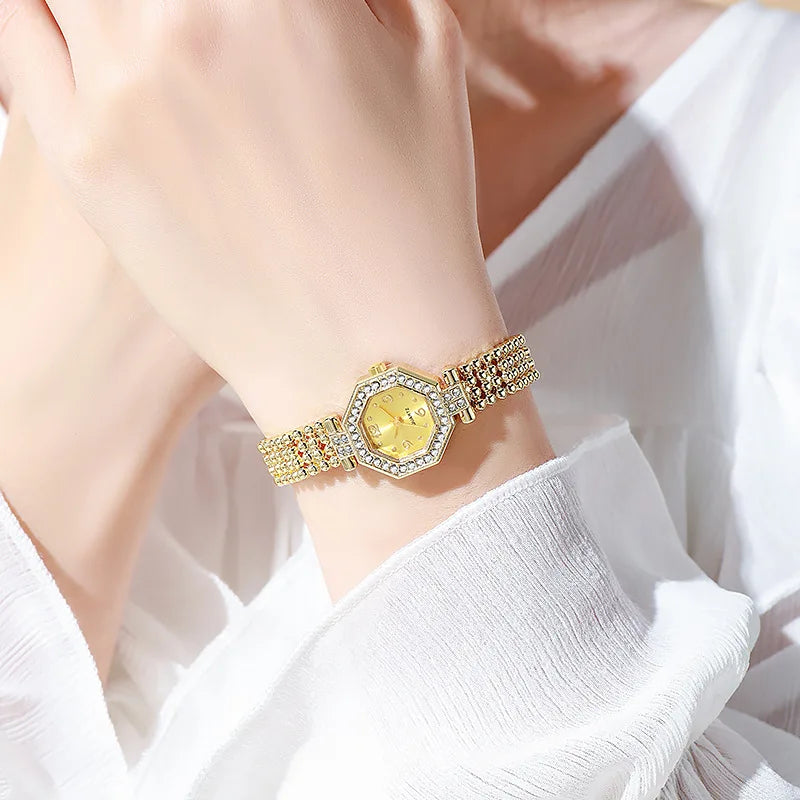 New Women's Watch with Exquisite, Small and Simple Steel Strip for Students