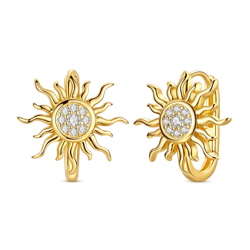 Ladies' Gold Earrings 925 Pure Silver Tree of Life Earrings, Birthday, Wedding, Engagement Party Fashion Jewelry Gifts 2025 New