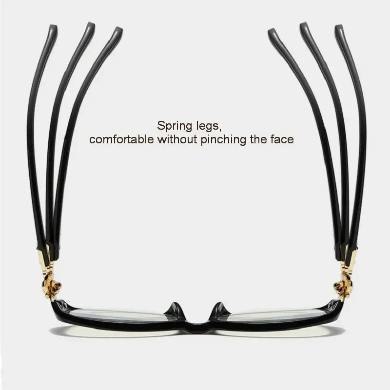 Women Fox Anti-Blue Reading Glasses Ladies Fashion Presbyopic Eyeglasses Computer Prescription Eyewear +1.0~+4.0