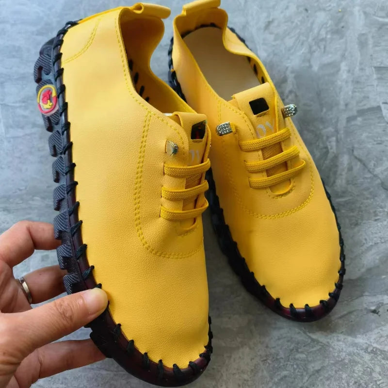 New Sneakers Women Shoes Flat Loafers Shoes for Women Comfortable Zapatillas De Mujer Slip Shoes Soft Flats Female Casual Shoes