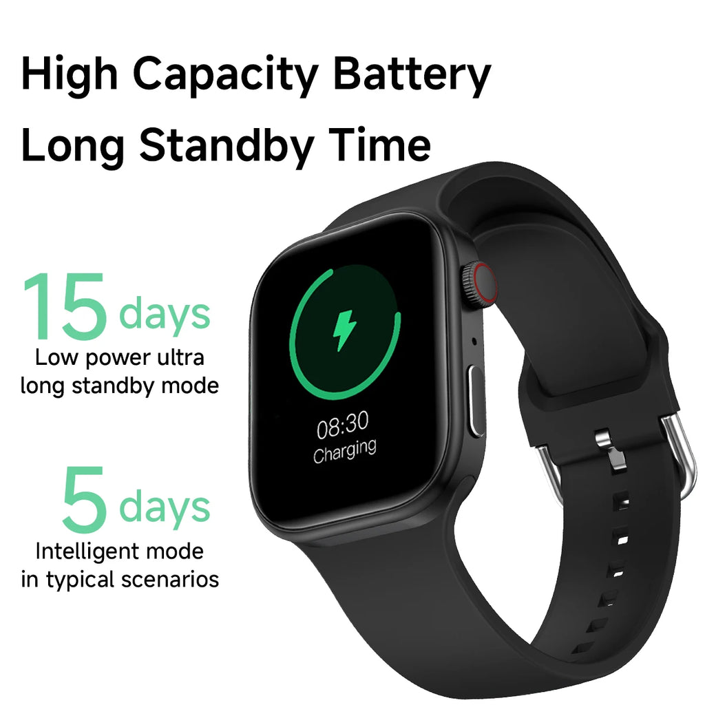 NEW Global Smartwatch For Apple Watch 1.83 Screen Multi Sport Mode Wireless Bluetooth Call Heart Rate Monitor For Men Women