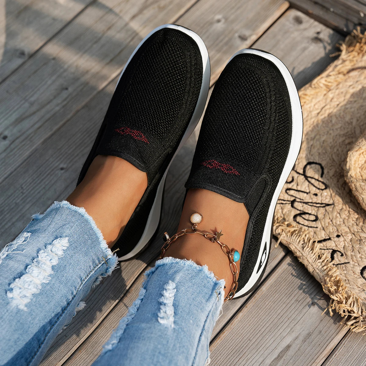 women's shoes, solid color soft women's single shoes, casual sneaker,  Lightweight and comfortable shoes woman