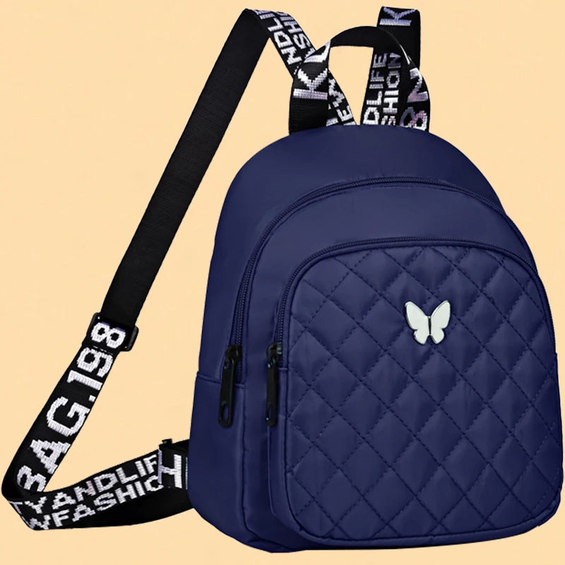 Backpack women's new Korean version of all fashionable Oxford cloth backpack fashion leisure large capacity travel schoolbag