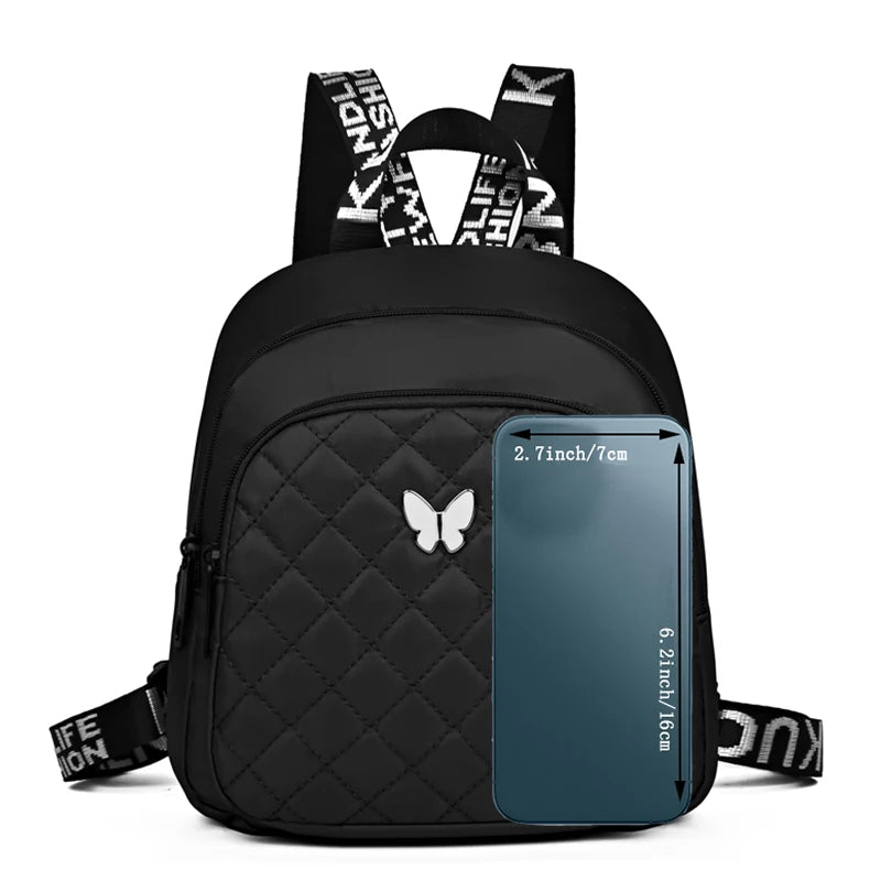 Backpack women's new Korean version of all fashionable Oxford cloth backpack fashion leisure large capacity travel schoolbag