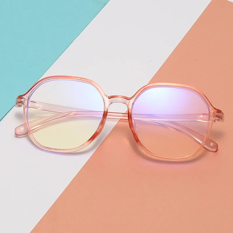 New Generation Anti-blue Light Glasses, Fashionable Women's Multi-sided Progressive Lenses For Nearsightedness.1933