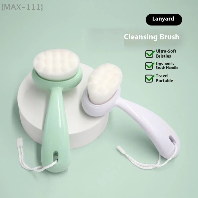 1 Pcs Pore Cleaner Face Brush, Deep Cleaning Facial Care Tool, Soft Exfoliator Brush For Blackhead Removal