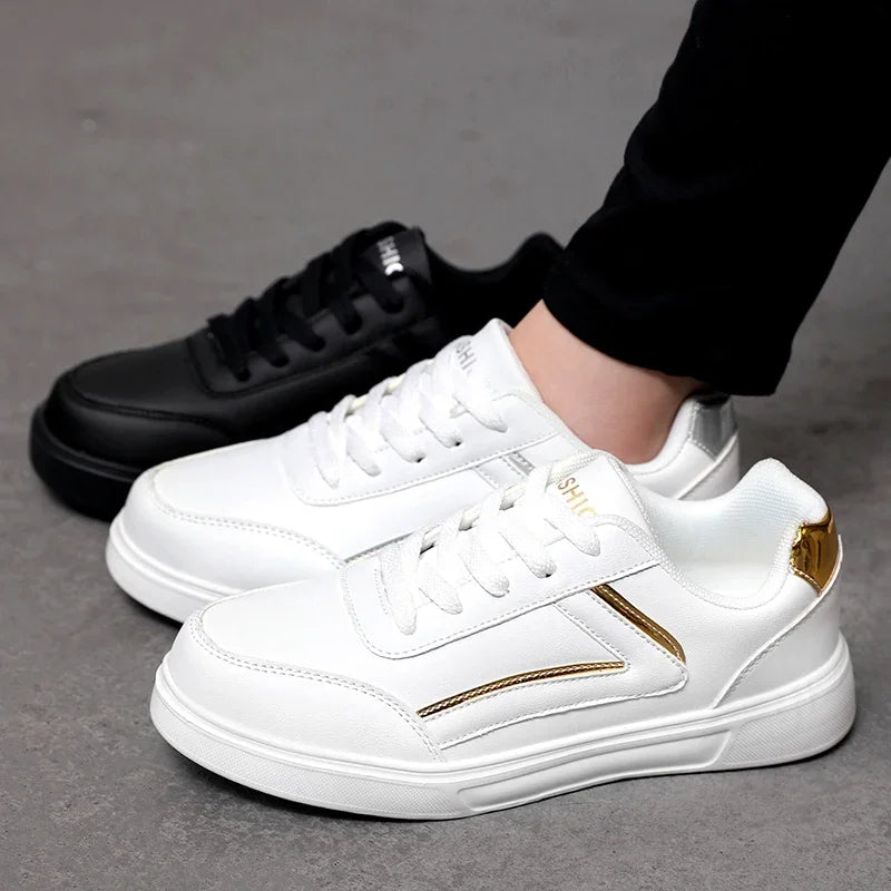 Women's Non-slip Sneakers for Walking New Wave Shoe Autumn Tround Toe Lace Up Flats 2025 Anti-slip Minimalist  Platform Sneakers