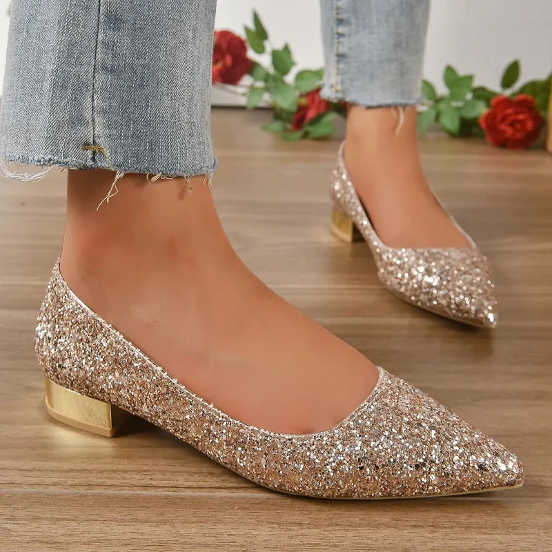 Women's Flat Shoes 2023 Women's Shoes Candy Color Women's Loafers Spring and Autumn Flat Shoes Women's Summer Shoes 35-42