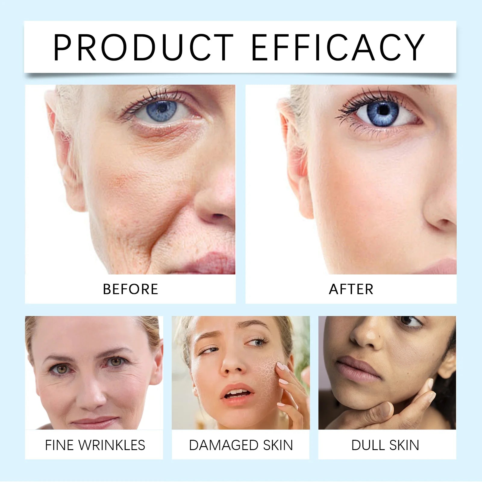 Collagen Firming Skin Serum Tightens and Lifts Elasticity Boosting Formula Lightweight Fast Absorbing for All Skin Types