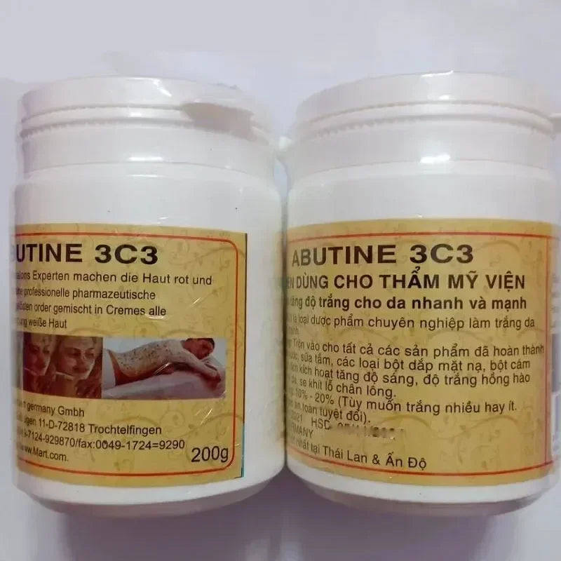 Abutine 3c3 Body Skin Brightening 250g Reduces Melanin Moisturizes Brightens Smoothes and Makes Skin White and Tender