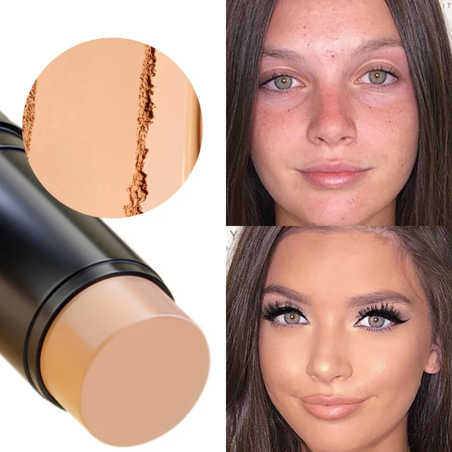 1PC Face Foudation Concealer Stick Long Lasting Dark Circles Corrector Contour Concearler Pen Korean Makeup for Women Face Cosme