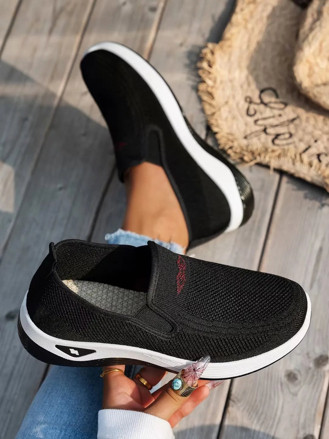 women's shoes, solid color soft women's single shoes, casual sneaker,  Lightweight and comfortable shoes woman