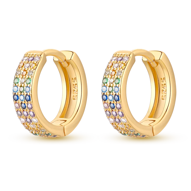 Ladies' Gold Earrings 925 Pure Silver Tree of Life Earrings, Birthday, Wedding, Engagement Party Fashion Jewelry Gifts 2025 New