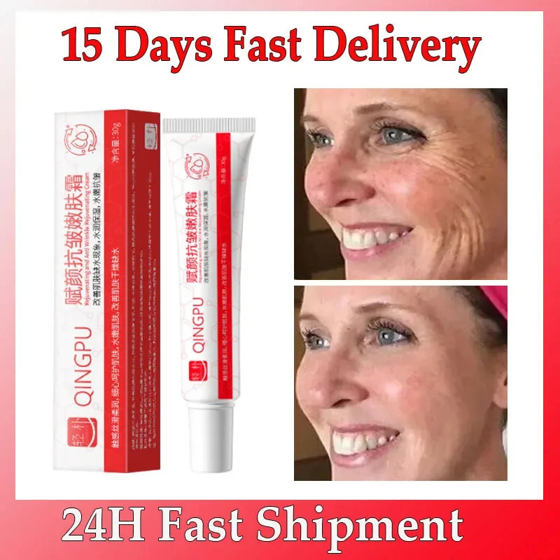 Instant Wrinkle Remover Face Cream Anti Aging Firming Lifting Fade Fine Lines Whitening Moisturizing Brighten Tighten Skin Care