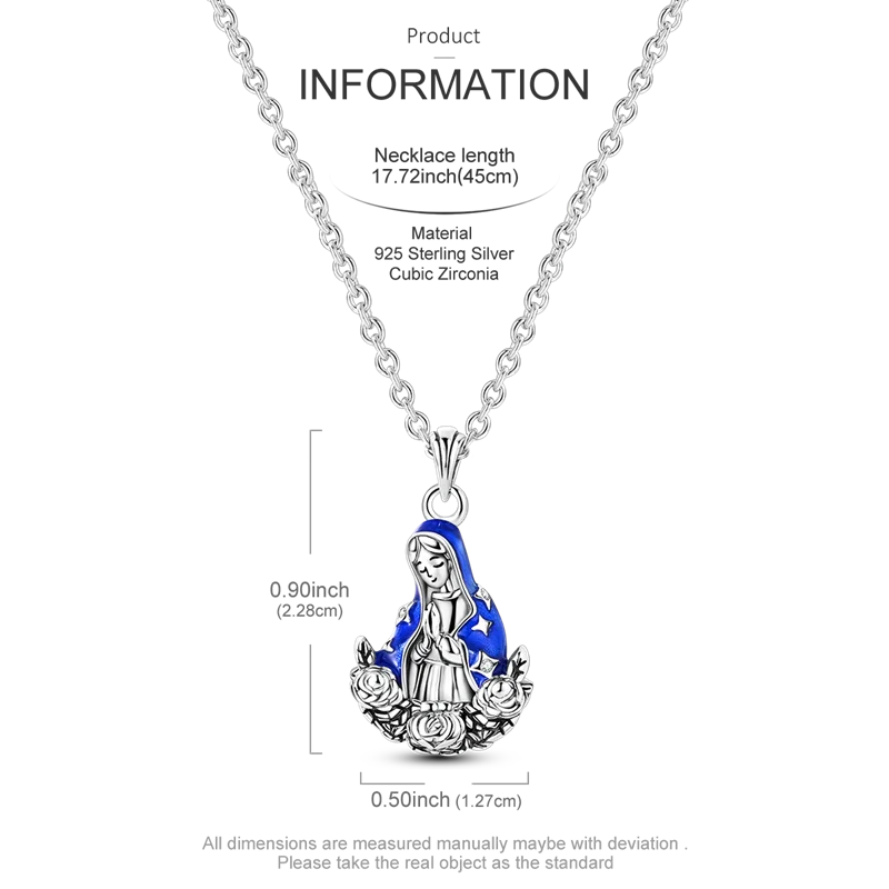 Original 925 Sterling Silver Necklace For Women Class Style Heart Shape Romantic Style High Quality Women Necklace Jewelry Gift