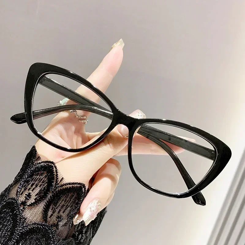 Cat eye presbyopia Glasses for Women Men Ultra-light far Sight Eyewear Fashion Prescription reading Eyeglasses Diopter 0 To +4.0