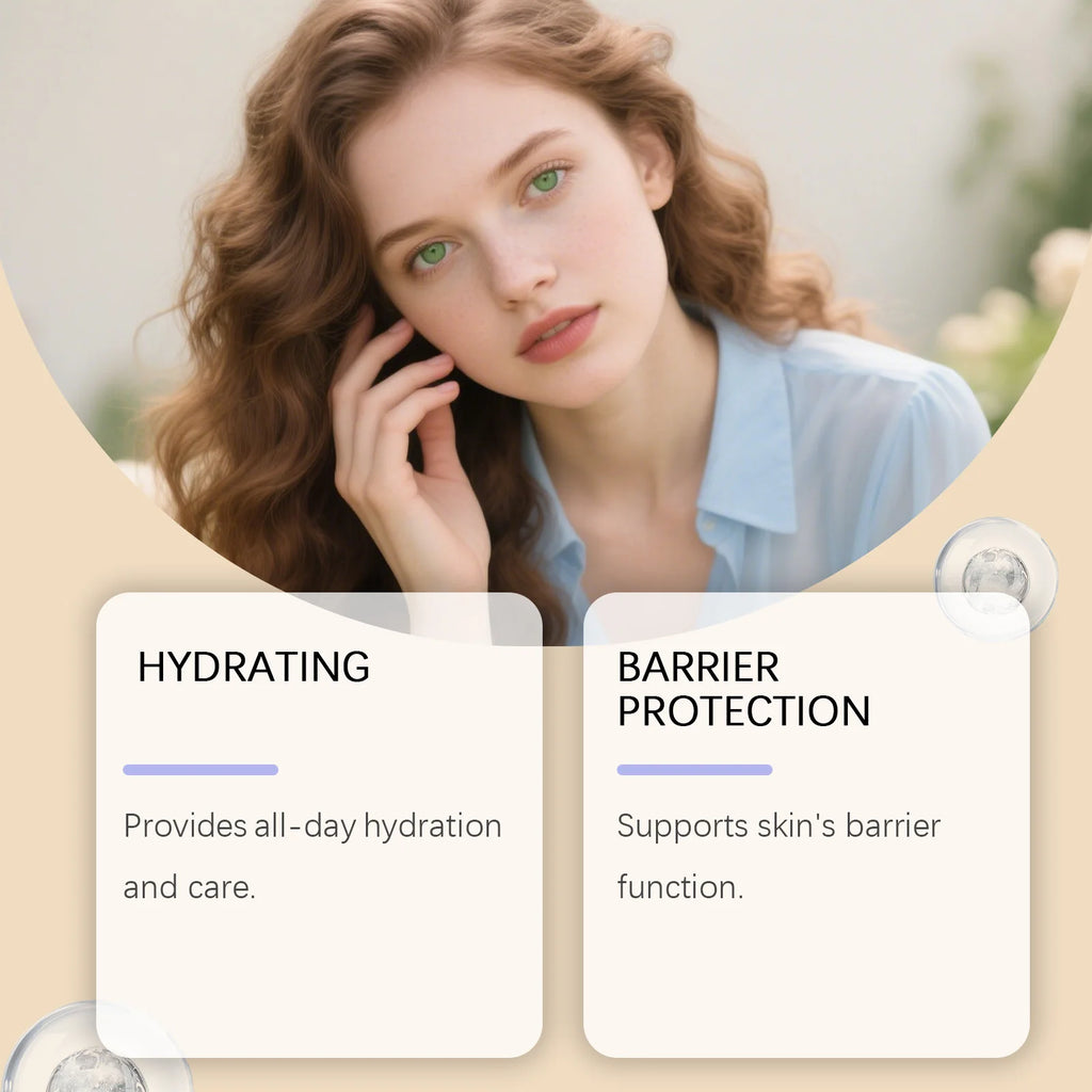 Winter Moisturizer for Dry Skin Hydrating Face Cream Sensitive Skin Daily Facial Lotion Anti Dryness Cream for Cold Weather 60g