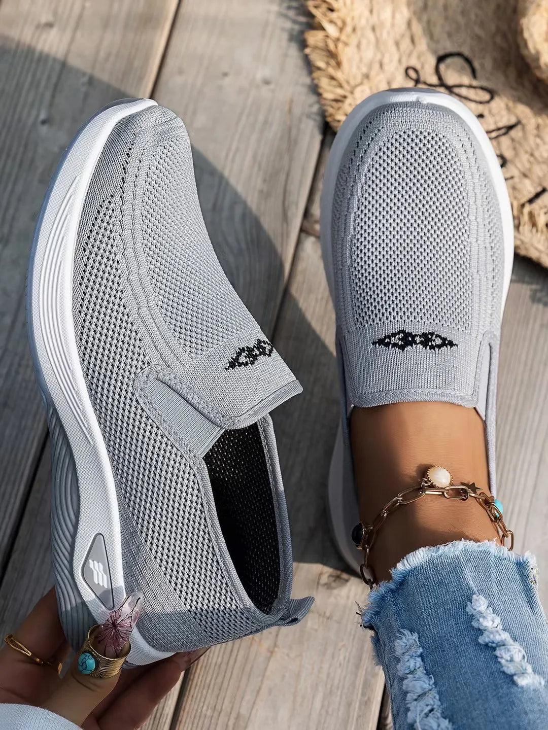 women's shoes, solid color soft women's single shoes, casual sneaker,  Lightweight and comfortable shoes woman