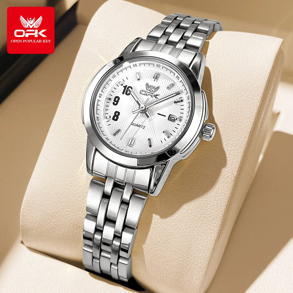 OPK Brand Women's Watch Casual Fashion Luminous Quartz Watch for Women 6021