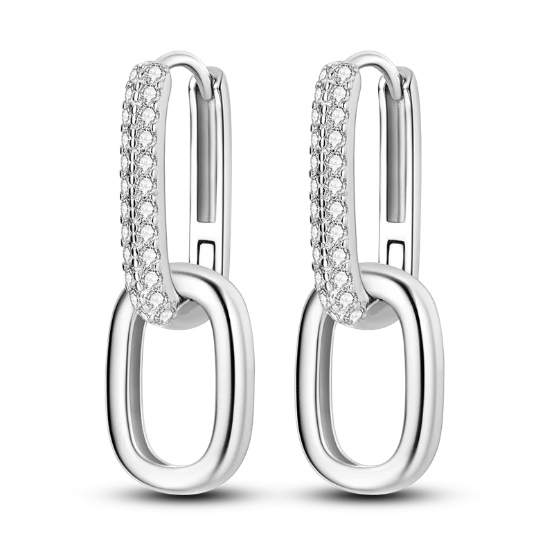 Ladies' Gold Earrings 925 Pure Silver Tree of Life Earrings, Birthday, Wedding, Engagement Party Fashion Jewelry Gifts 2025 New