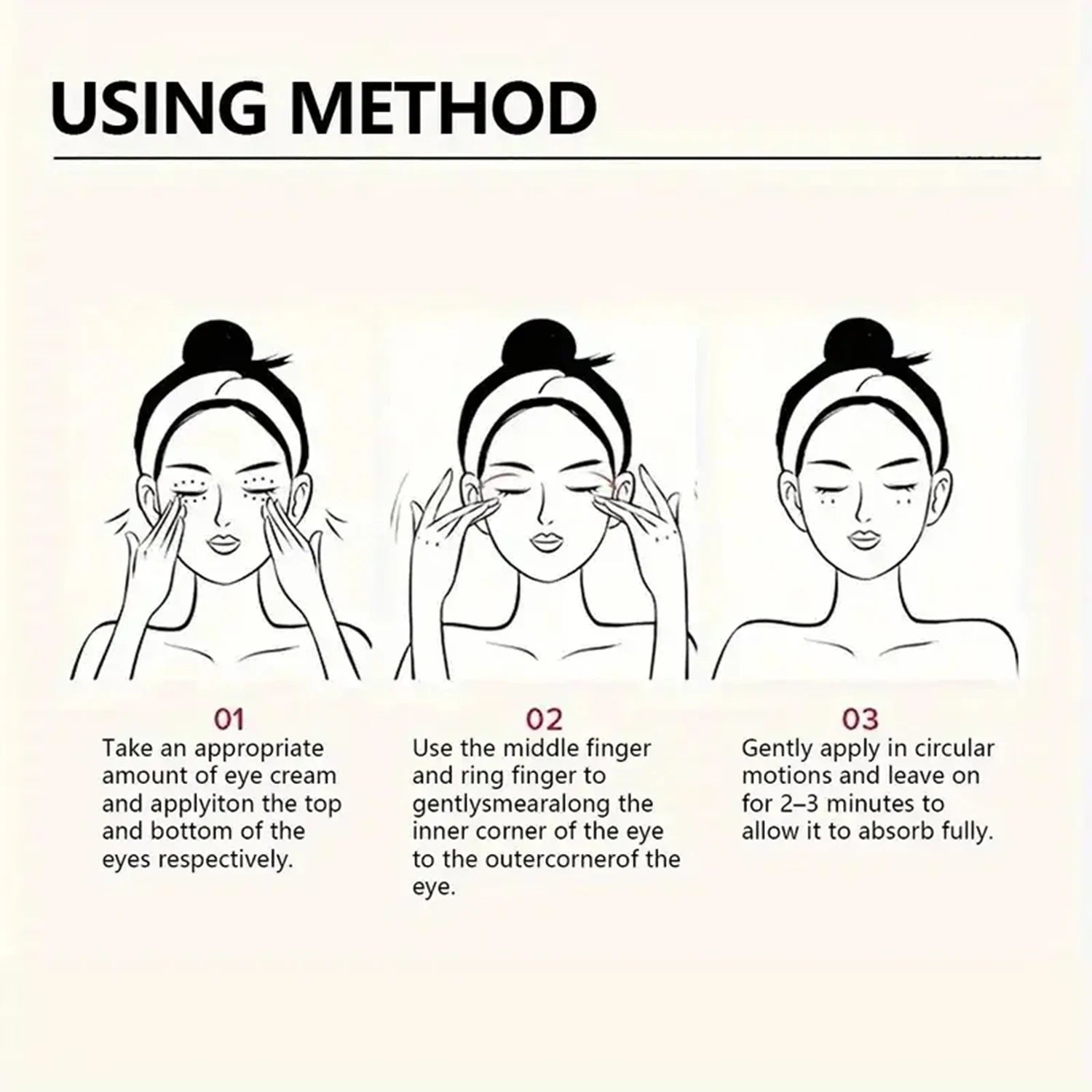 5-in-1 Eye Cream with Collagen & Vitamin C - Instant Brightening Effect - Deeply Hydrating - For a Radiant Look