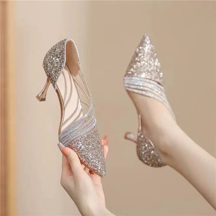 Sandals Woman Leather Velvet Shoes Suit Female Beige Low-heeled Suede Comfort Fashion Black Casual Solid Rubber Fabric Flock