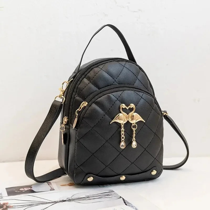 Fashionable Bag Women Backpack Mini Leisure Handbag