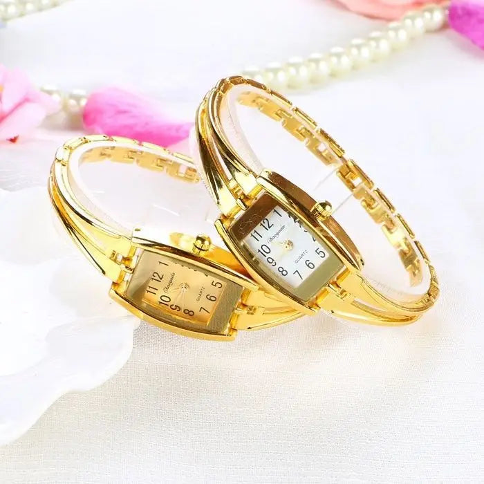 Newest Women's Wristwatch Bracelets Fashion Stainless Steel Ladies Watches Quartz Female Clock Reloj Mujer Watches