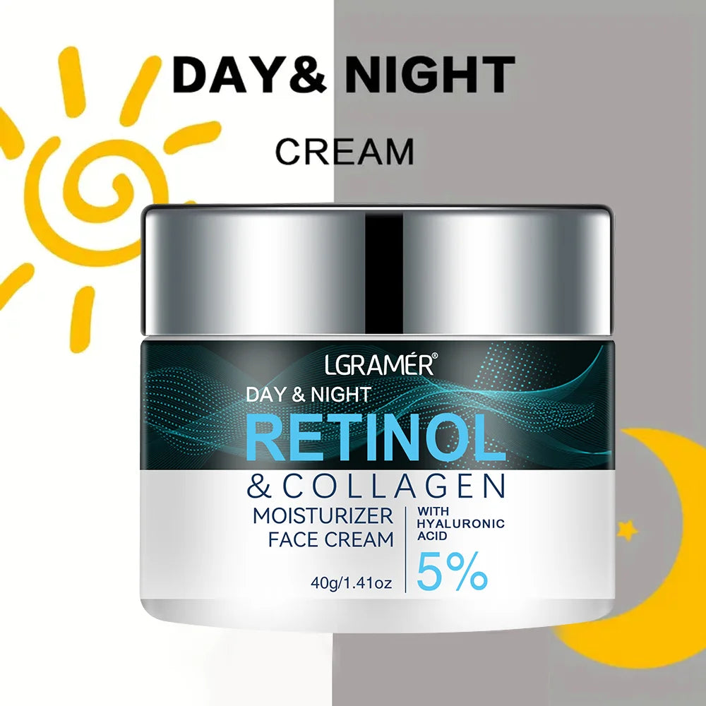 Retinol Moisturizer Face Cream Repairing Moisturizing Nourishing Cream Brightening Skin Facial Cream Anti-Aging Face Skin Care