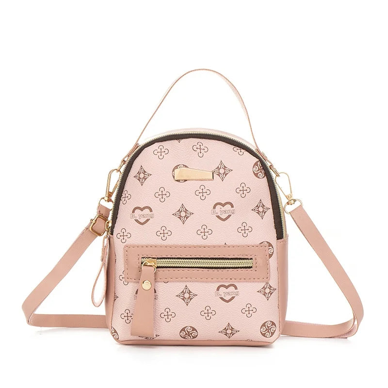 Fashionable Backpack Women's Bag Fresh Sweet Student School Bag Backpack