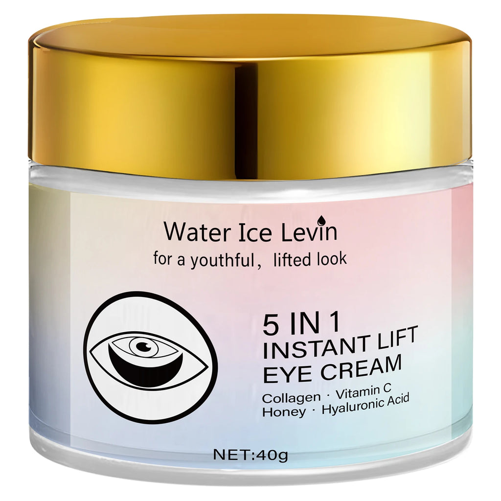 5-in-1 Eye Cream with Collagen & Vitamin C - Instant Brightening Effect - Deeply Hydrating - For a Radiant Look