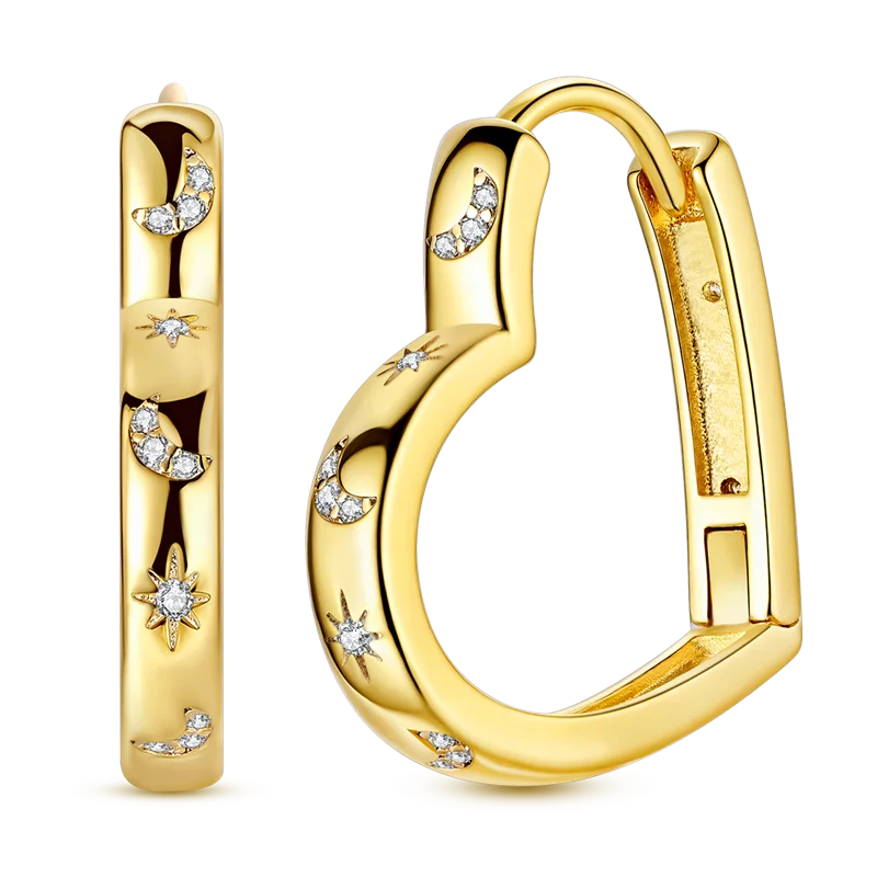 Ladies' Gold Earrings 925 Pure Silver Tree of Life Earrings, Birthday, Wedding, Engagement Party Fashion Jewelry Gifts 2025 New