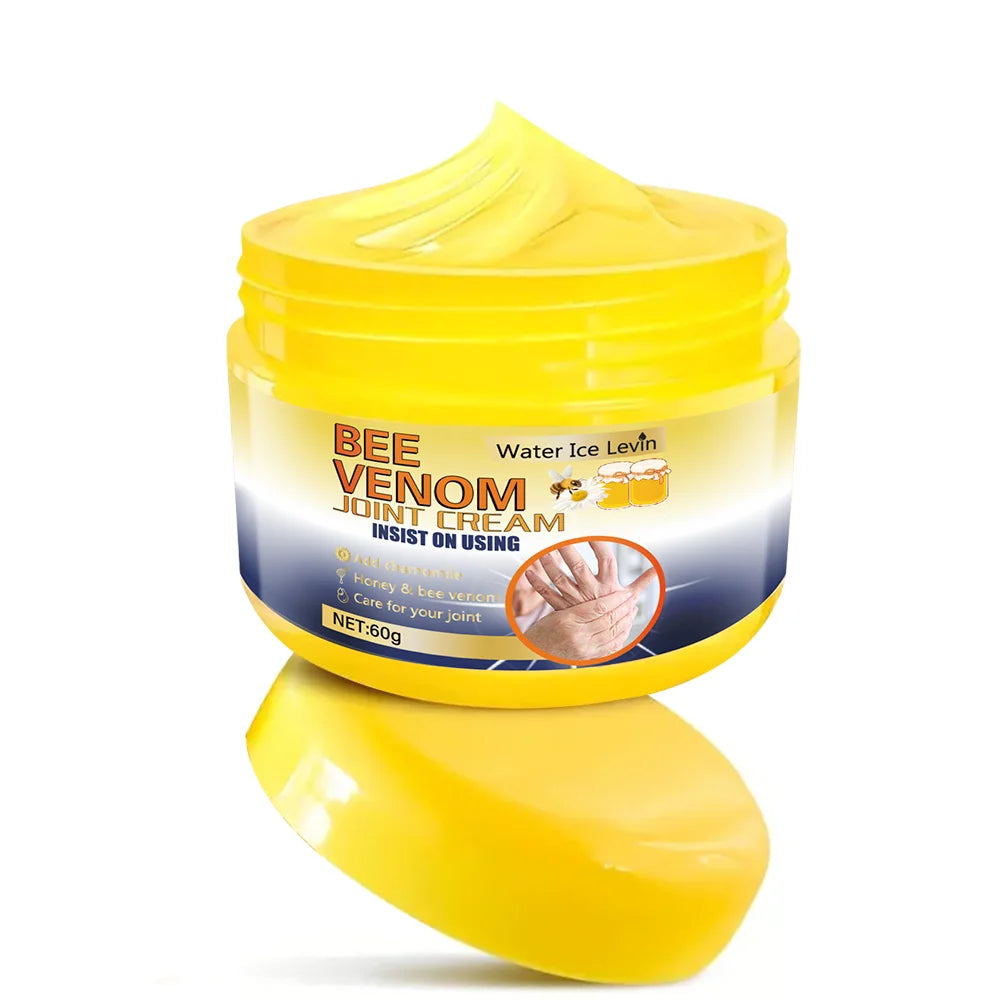 60g Bee Venom Joint Cream, Moisturizing Joints, Mild Formula, Containing Bee Venom Ingredients, Body, Knee, Waist Joints, Unisex
