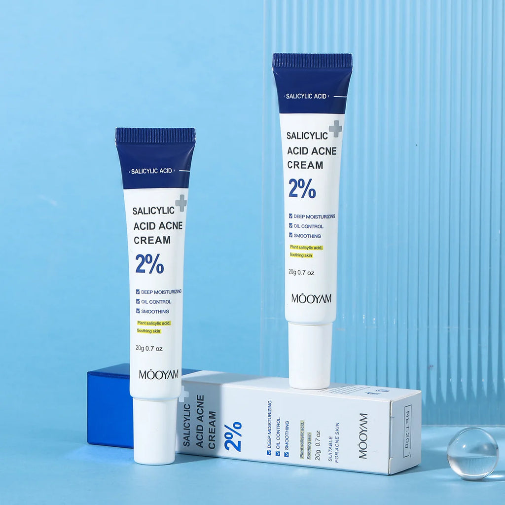 Salicylic Acid Acne Treatment Cream, Gentle Moisturizing Cream