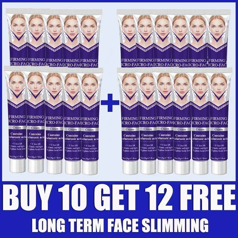 Effective V-Shape Face Slimming Lifting Facial Cream Lift Up V Double Chin Cheek Slimming Firming Anti Wrinkle Beauty Skin Care