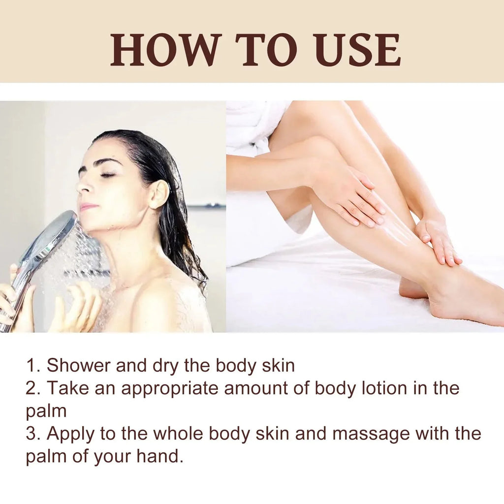 EELHOE Moisturizing Body Cream Vitamin E Remove Pigmentation Smooth Skin Brightening Skin Tone Deep Nourishing Coffee Fragrance