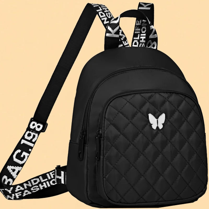 Backpack women's new Korean version of all fashionable Oxford cloth backpack fashion leisure large capacity travel schoolbag