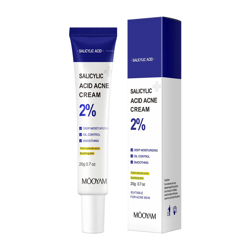Salicylic Acid Acne Treatment Cream, Gentle Moisturizing Cream