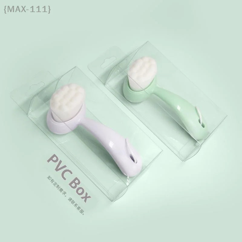 1 Pcs Pore Cleaner Face Brush, Deep Cleaning Facial Care Tool, Soft Exfoliator Brush For Blackhead Removal